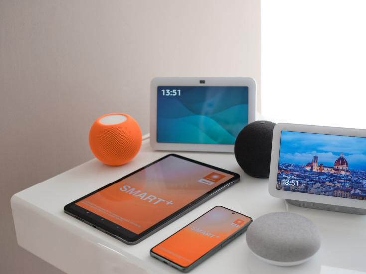 Osram Smart+ Wifi Slim infälld spotlight, justerbar vit, Ø8,5 cm