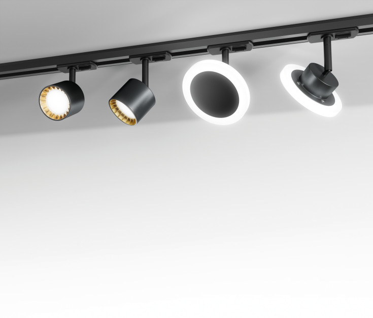 Osram Smart+ Wifi Tracklight Osaka skinnespot, justerbar hvid, sort