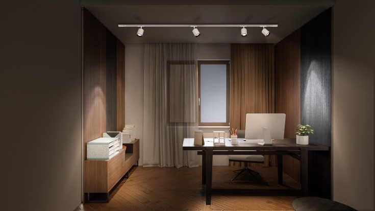 OSRAM SMART+ Skinnelys Spot Osaka 400lm 5W/830-865 WiFi hvit