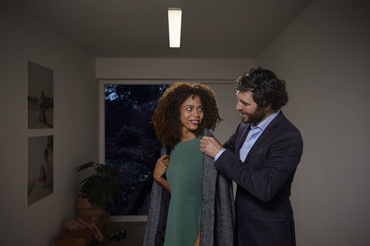 Osram Smart+ Wifi Planon Frameless plafond, justerbar hvid, 120x10 cm