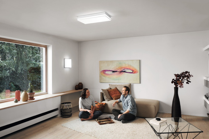 Osram Smart+ Wifi Orbis Magnet plafond, justerbar hvid, 60x30 cm, hvid