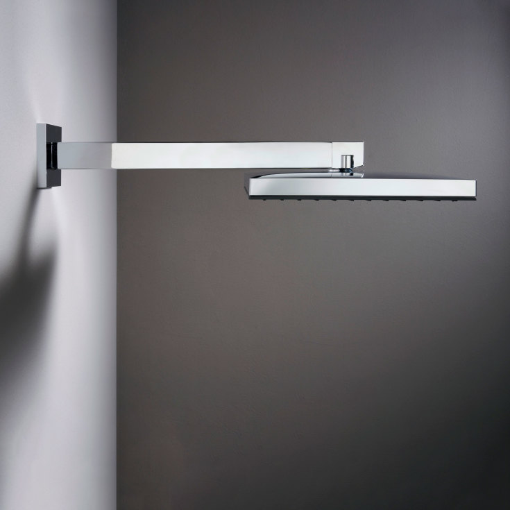 Hansgrohe duscharm, 39 cm, krom
