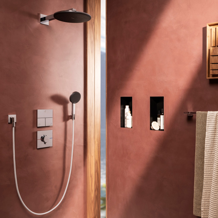 Hansgrohe Raindance Alive Select S dusjsett, vannsparende, krom