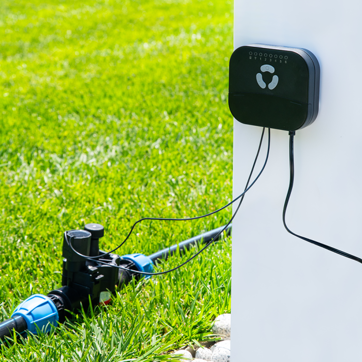 FrankEver Smart Sprinkler Controller Drivs av Shelly