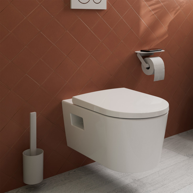 Hansgrohe WallStoris toiletrulleholder, hvid