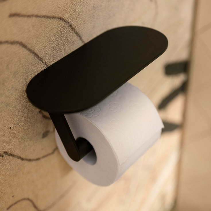 Hansgrohe WallStoris dorullholder, sort