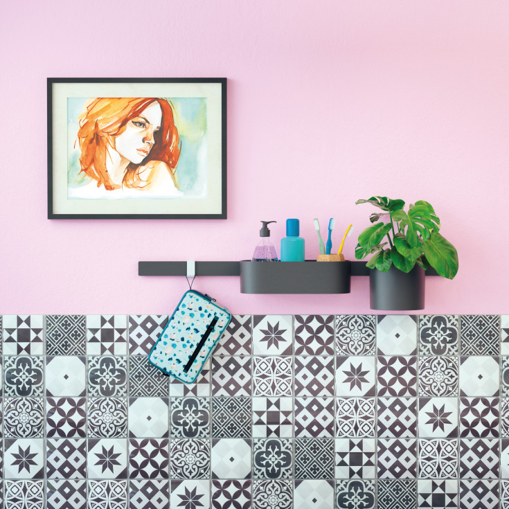 Hansgrohe WallStoris oppbevaringskurv, sort