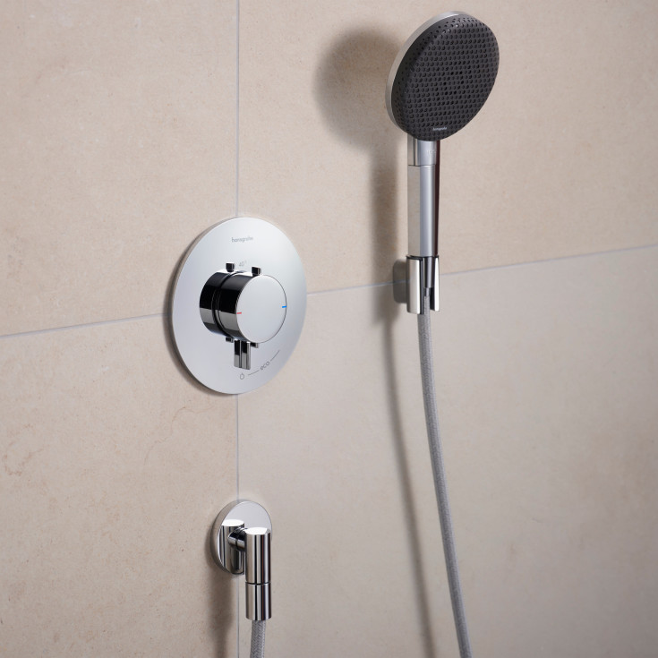 Hansgrohe FixFit Fine S slanguttag, krom