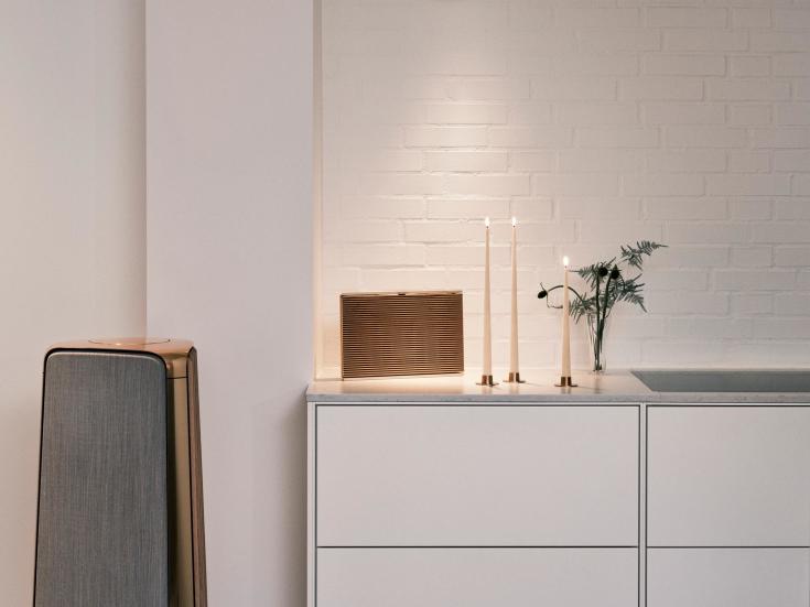 Ester & Erik LED kronelys, 30 cm, støvete rosa, 2-pk