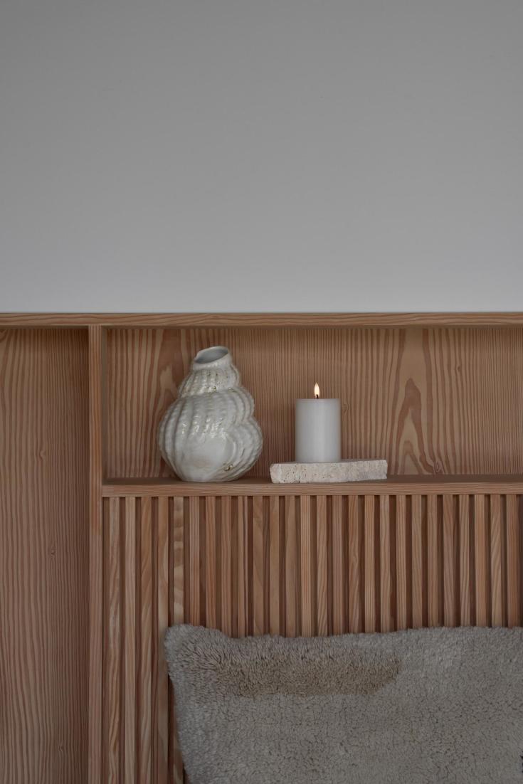 Ester & Erik LED blokklys, 10 cm, hvit