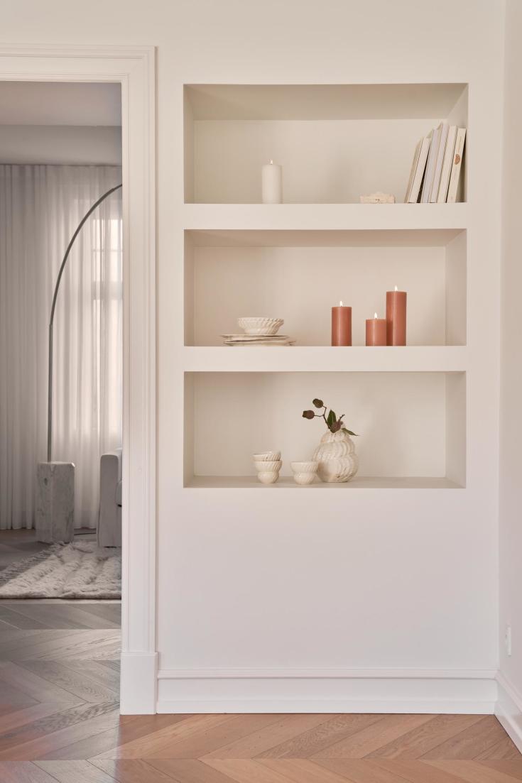 Ester & Erik LED blokklys, 20 cm, rosa