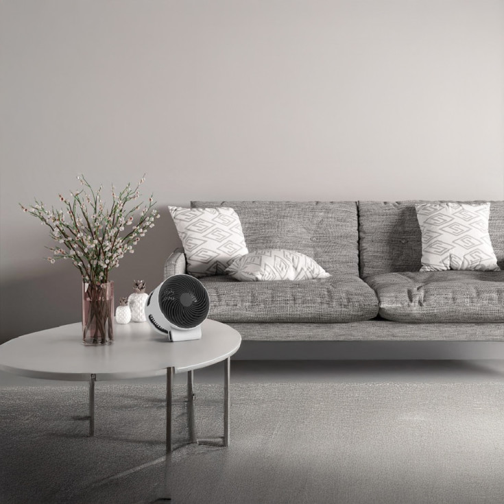 Boneco F50 bordsfläkt, Ø10 cm, vit