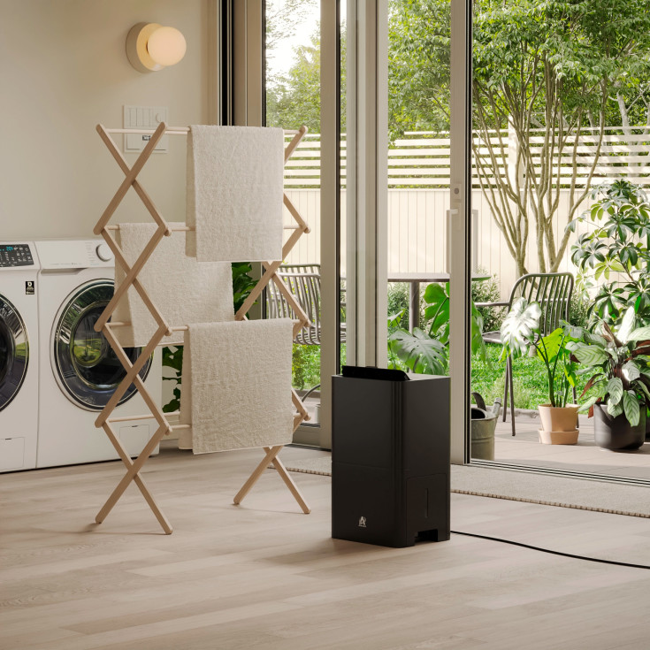 Arida Desert avfukter og luftrenser, appstyrt, 10 liter/døgn, 60 m²