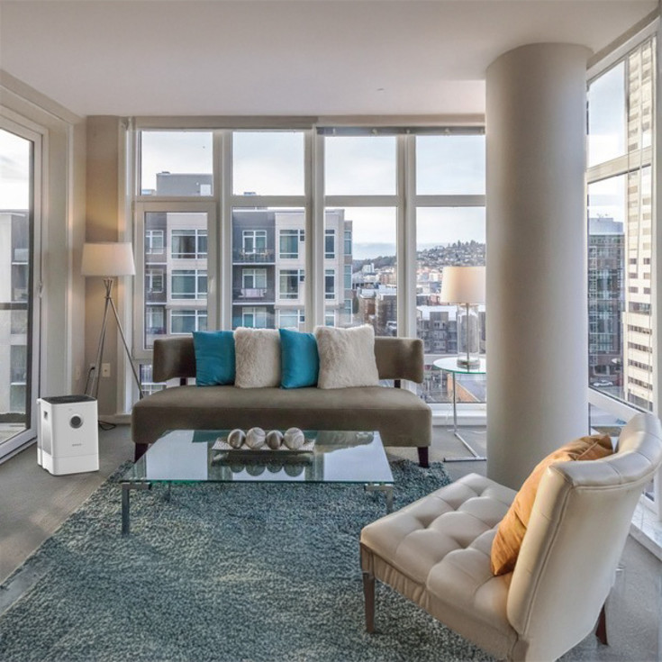 Boneco H400 luftfuktare och luftrenarer, appstyrd, 9,6 liter/dygn, 60 m²