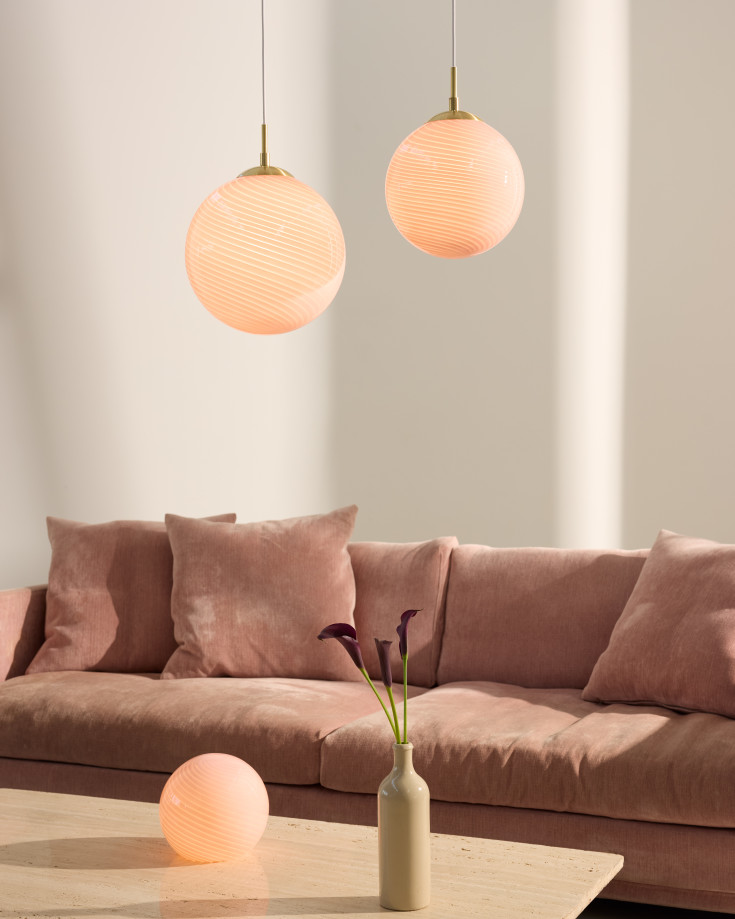 Halo Design Candy bordlampe Ø20, rosa