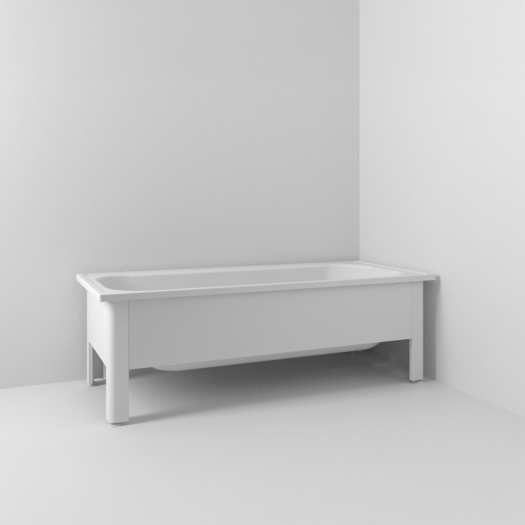 Svedbergs badkar, 160x70 cm, vit