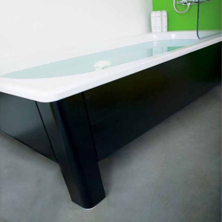 Svedbergs badkar, 170x70 cm, svart