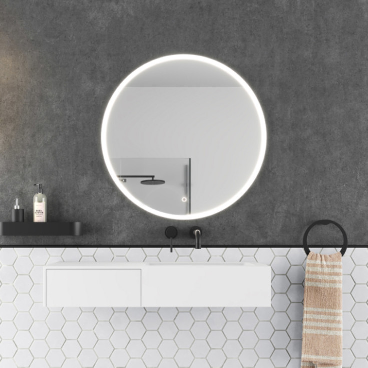 Copenhagen Bath Siø servant, 90x40 cm, skuff venstre, hvit