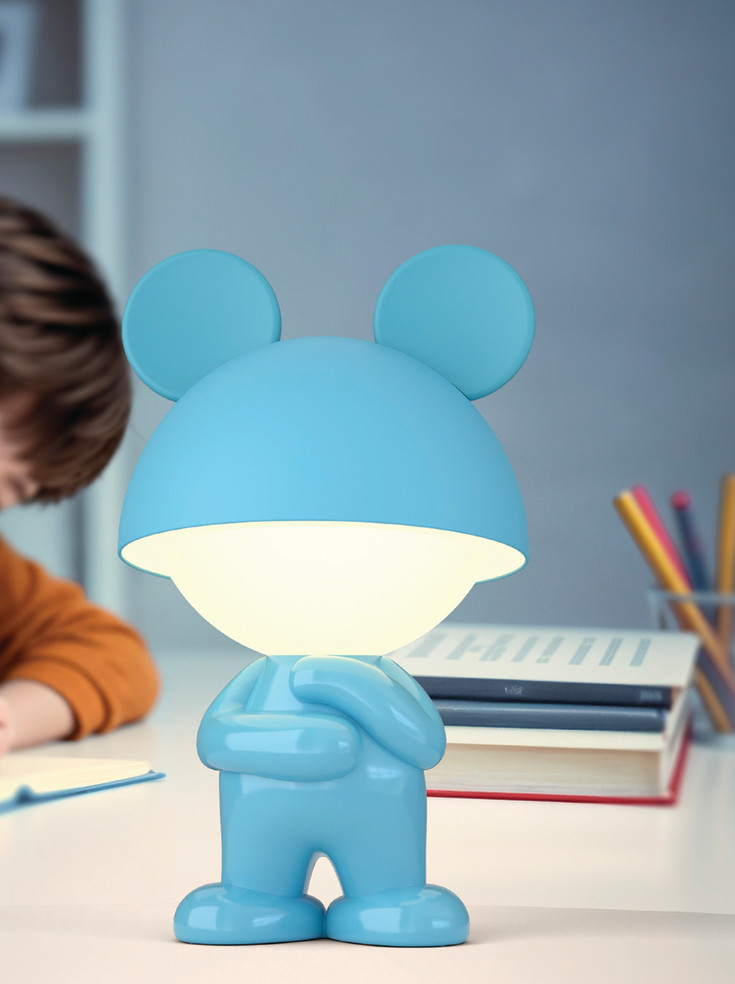 Veli Line Blue Boy bordlampe