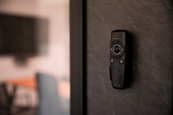 Shelly Blu fjernbetjening, Bluetooth & Zigbee, sort