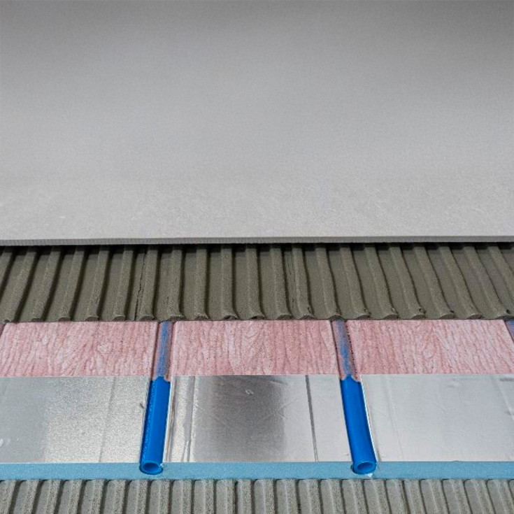 Nordic Fos pladepakke til 30 m², byggehøjde 25mm, til 16 mm pex-rør