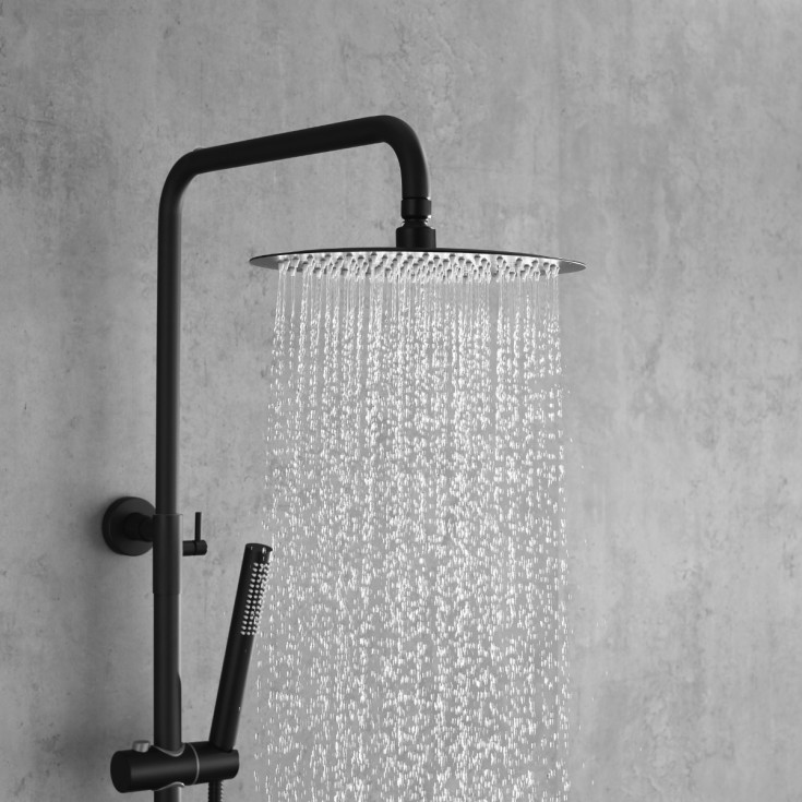 Zen Brusesystem med termostat mat sort