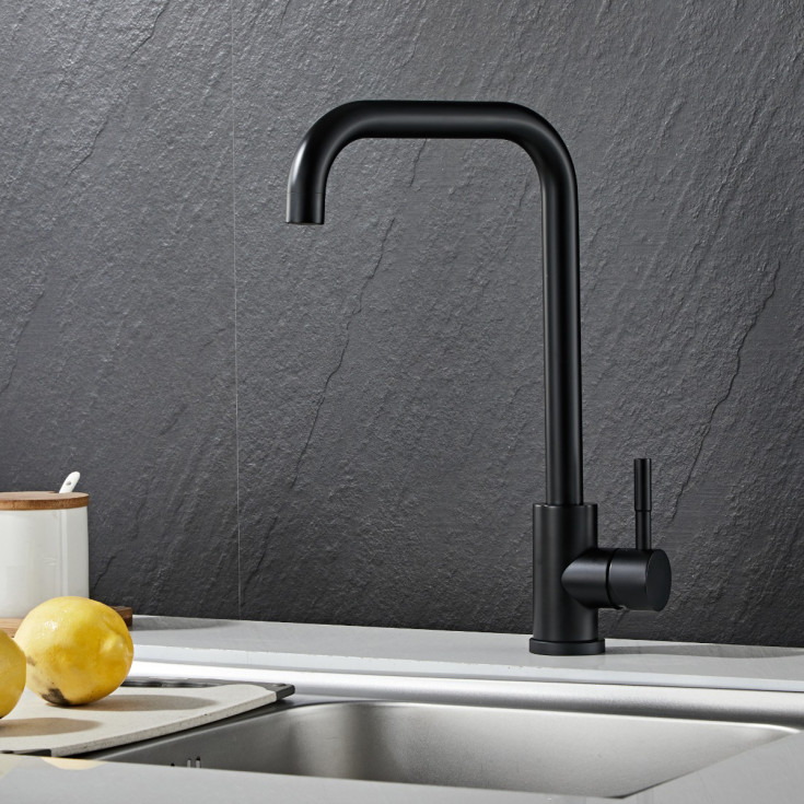 Zen Sanitary køkkenarmatur, sort