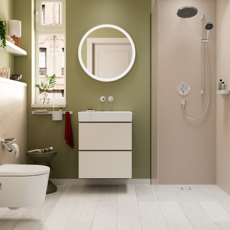Hansgrohe Activera S hovedbruser, vandbesparende, krom