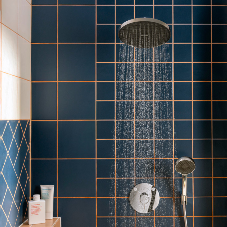 Hansgrohe Activera Select S dusjset, vannbesparende, krom