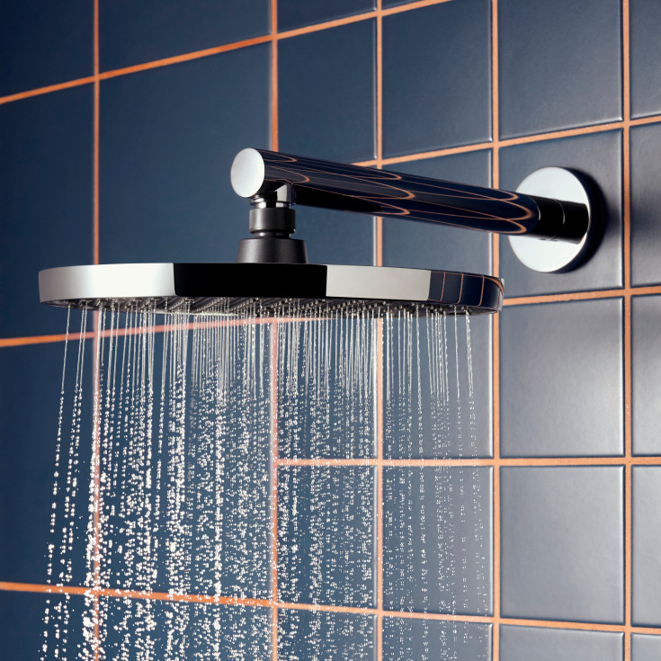 Hansgrohe Activera S takdusj, vannbesparende, krom