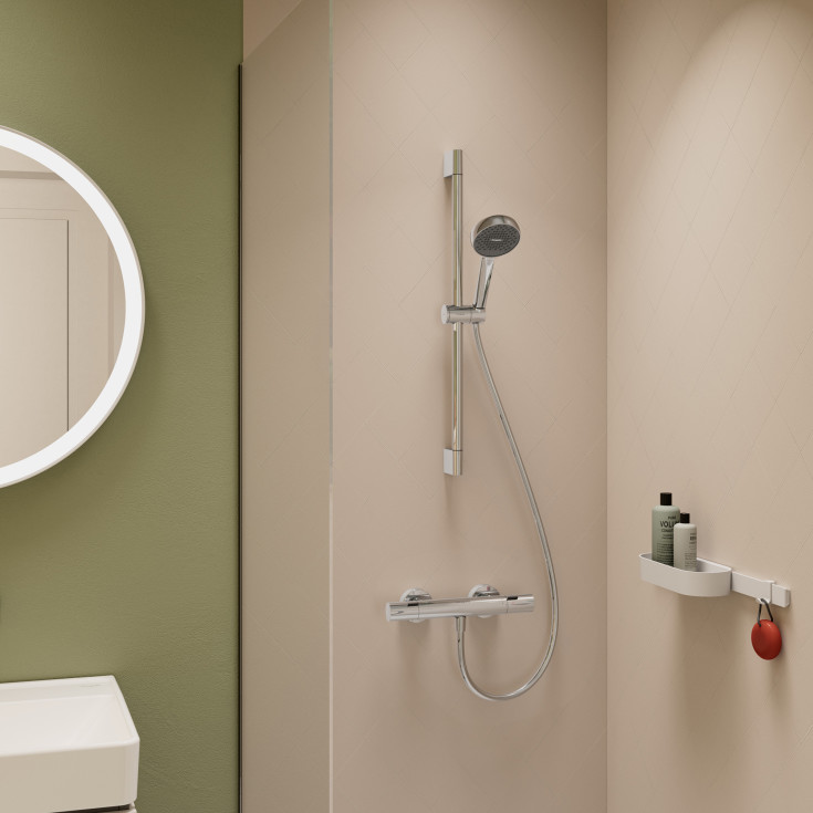 Hansgrohe Activera S duschset, vattensparande, krom