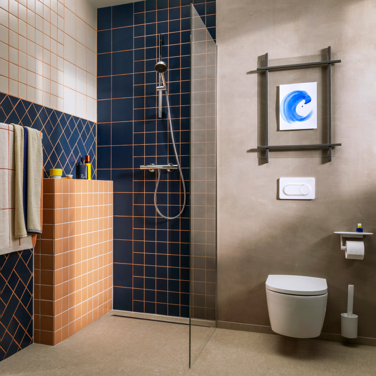 Hansgrohe Activera Select S dusjset, vannbesparende, krom