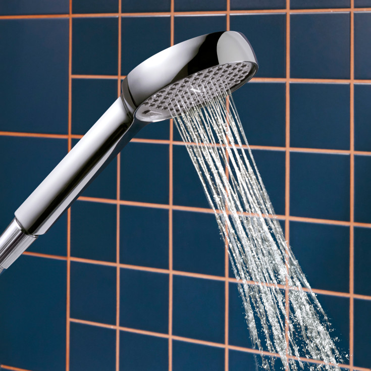 Hansgrohe Activera Select S dusjset, vannbesparende, krom