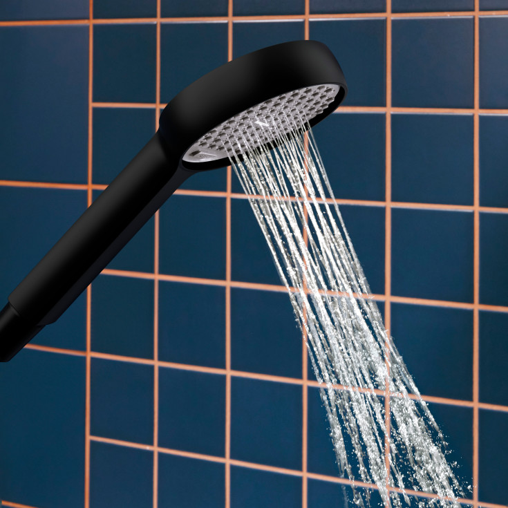Hansgrohe Activera Select S dusjset, vannbesparende, matt sort