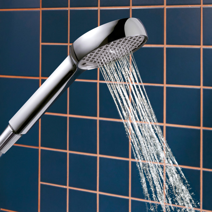Hansgrohe Activera Select S dusjset, vannbesparende, krom