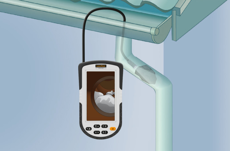 Laserliner VideoPocket inspektionskamera, Ø8 mm/ 1 m