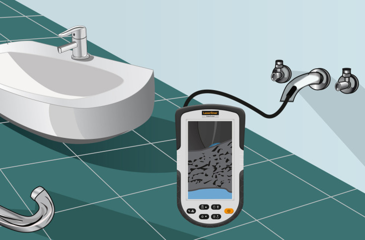 Laserliner VideoPocket inspektionskamera, Ø8 mm/ 1 m