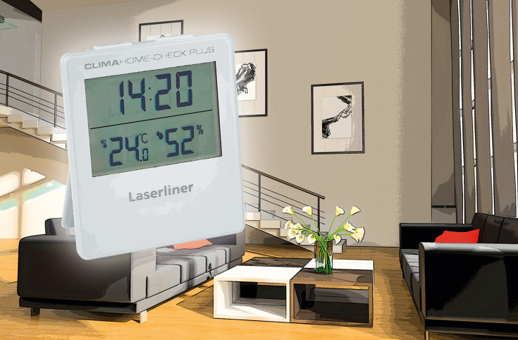 Laserliner ClimaHome-Check Plus digital hygrometer