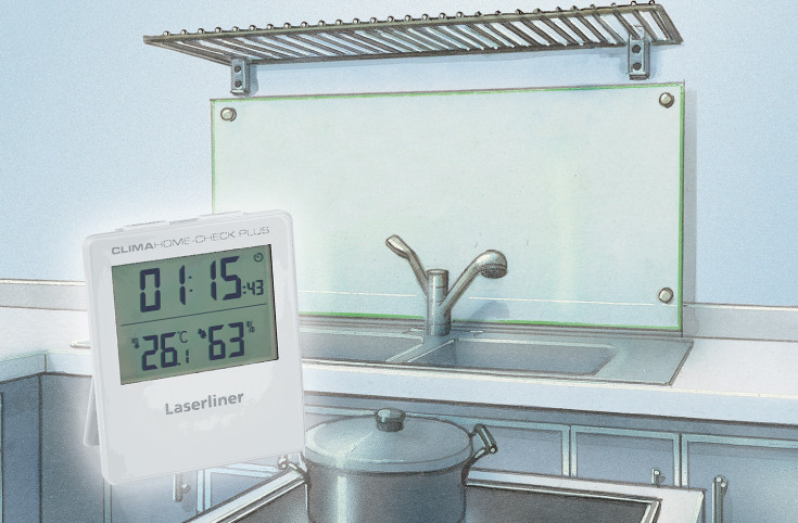 Laserliner ClimaHome-Check Plus digital hygrometer