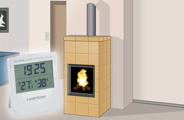 Laserliner ClimaHome-Check Plus digital hygrometer
