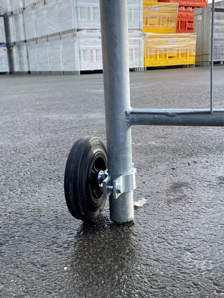 Hjul til dørelement, Ø200 mm