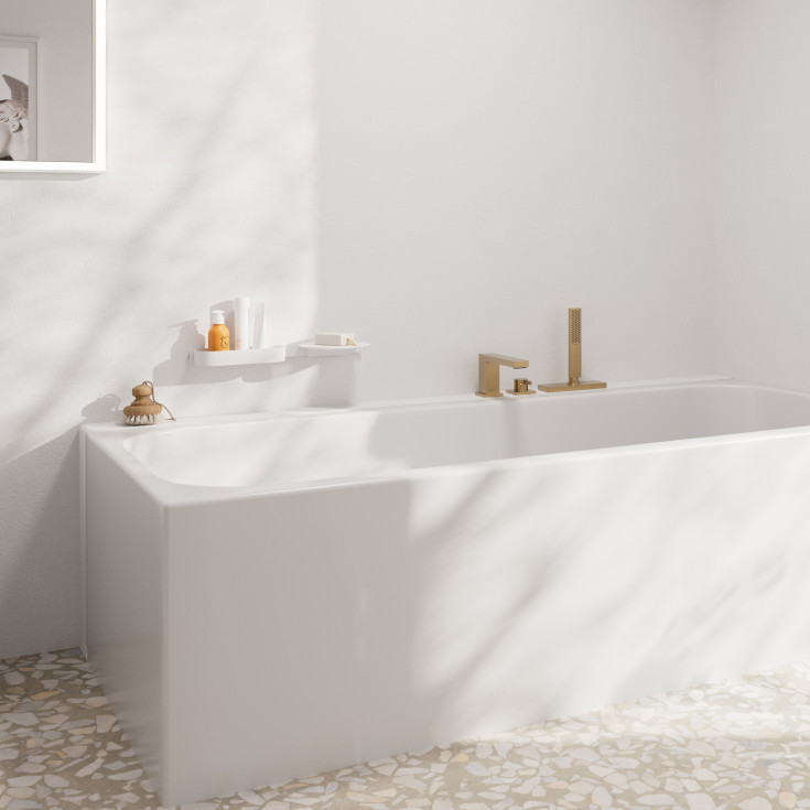 Hansgrohe WallStoris brusehylde, hvid