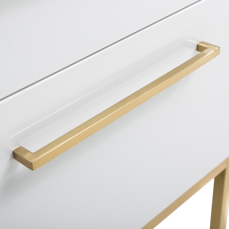 Bathlife Nöje håndtak, 350 mm, hvit