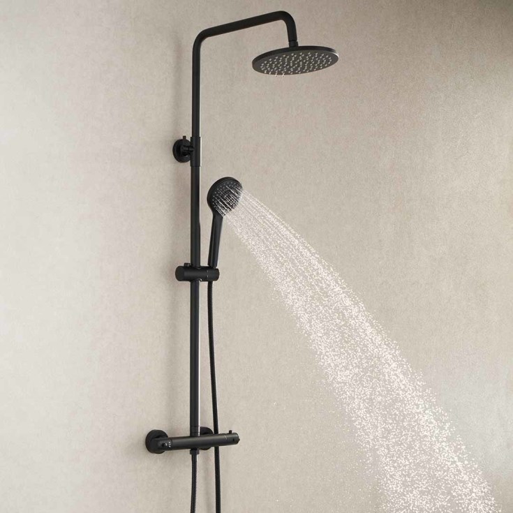 Bathlife Glimma dusjsett, matt sort