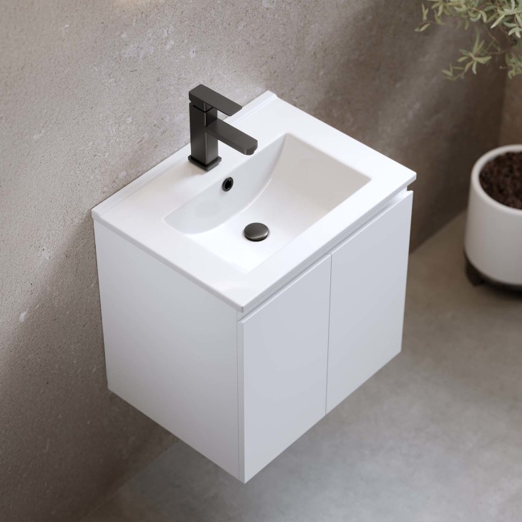 Bathlife Smila møbelpakke, 51x39,5 cm, hvit