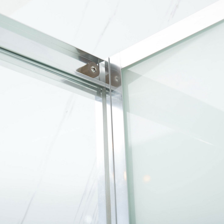 Bathlife Ideal dusjkabinett, 90X90 cm