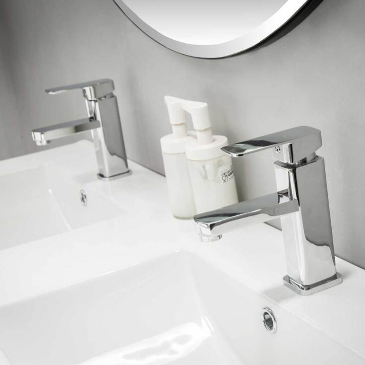 Bathlife Eufori møbelpakke, 120x50 cm, matt svart