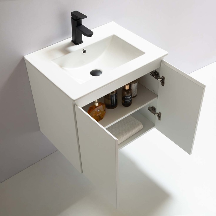 Bathlife Smila møbelpakke, 51x39,5 cm, hvit