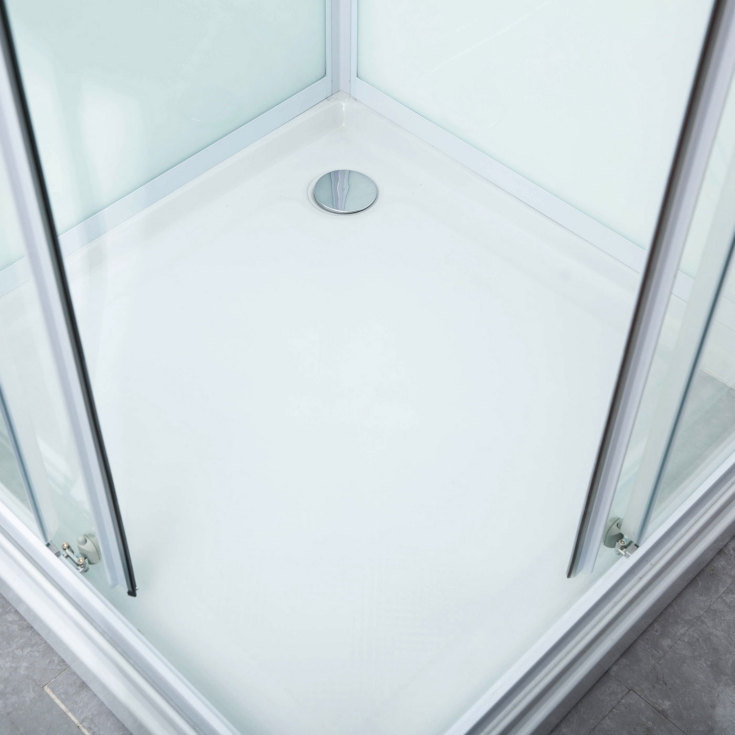 Bathlife Ideal dusjkabinett, 90X90 cm