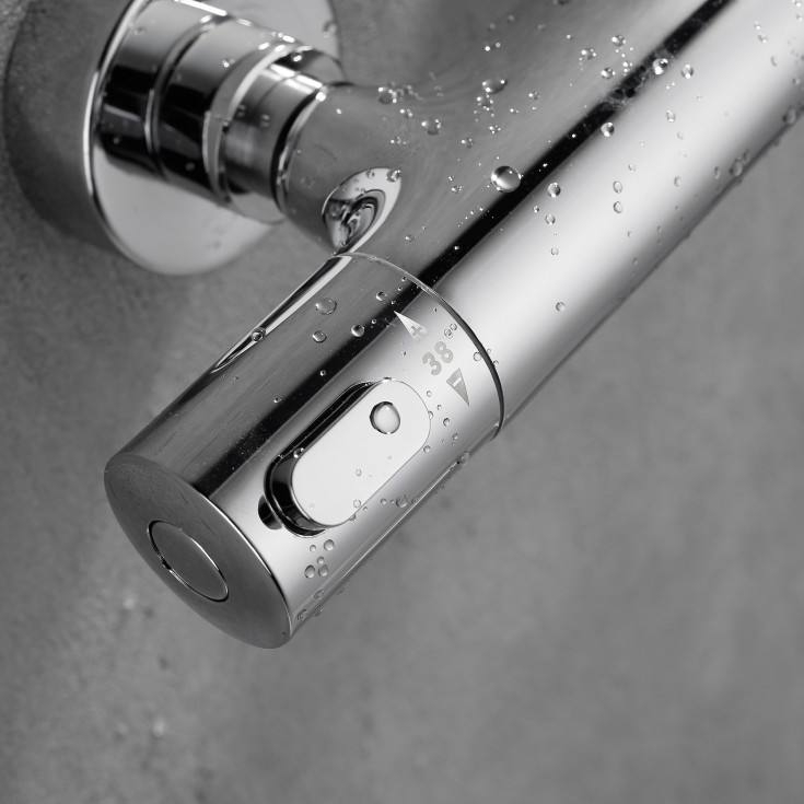 Bathlife Pärla/Brusa dusjsett, 3 stråletyper, krom